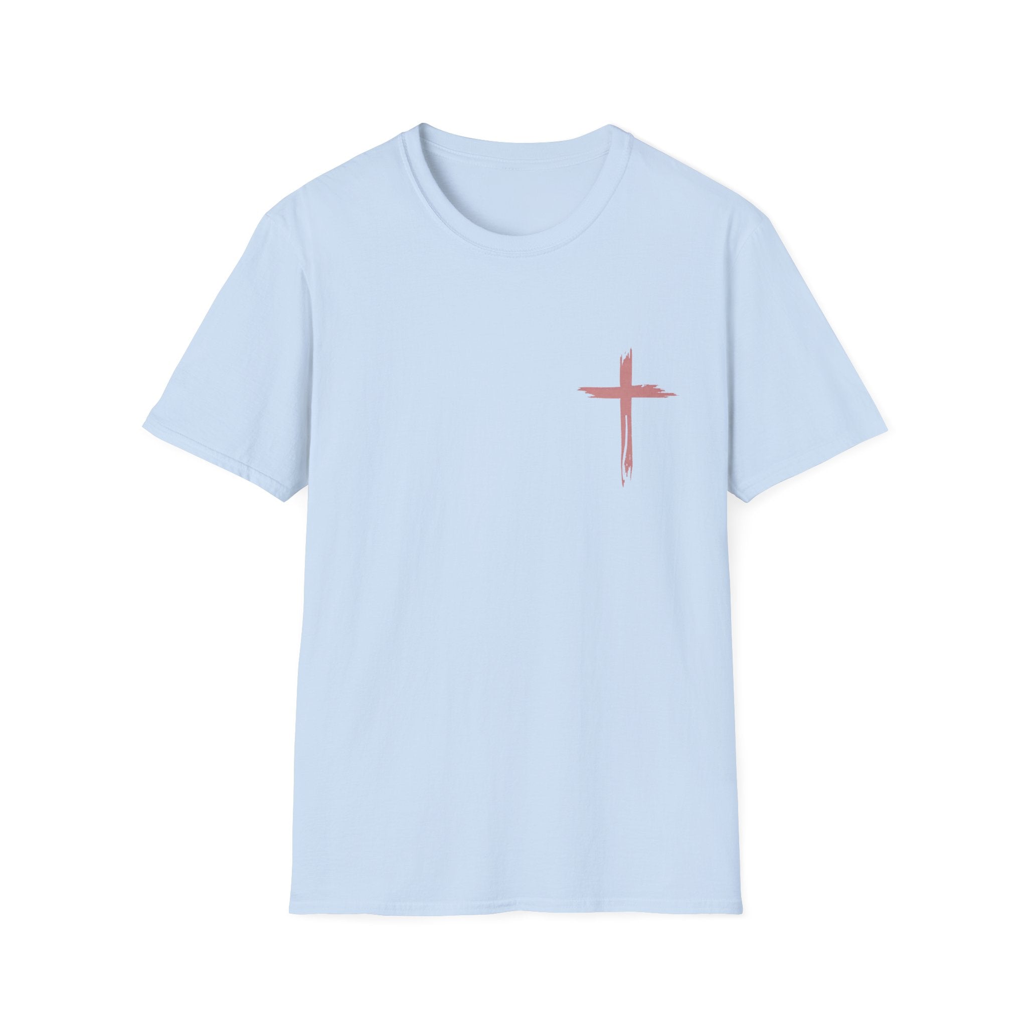 Faith Cross T-Shirt — Christian Faith Graphic Tee with Scripture Text