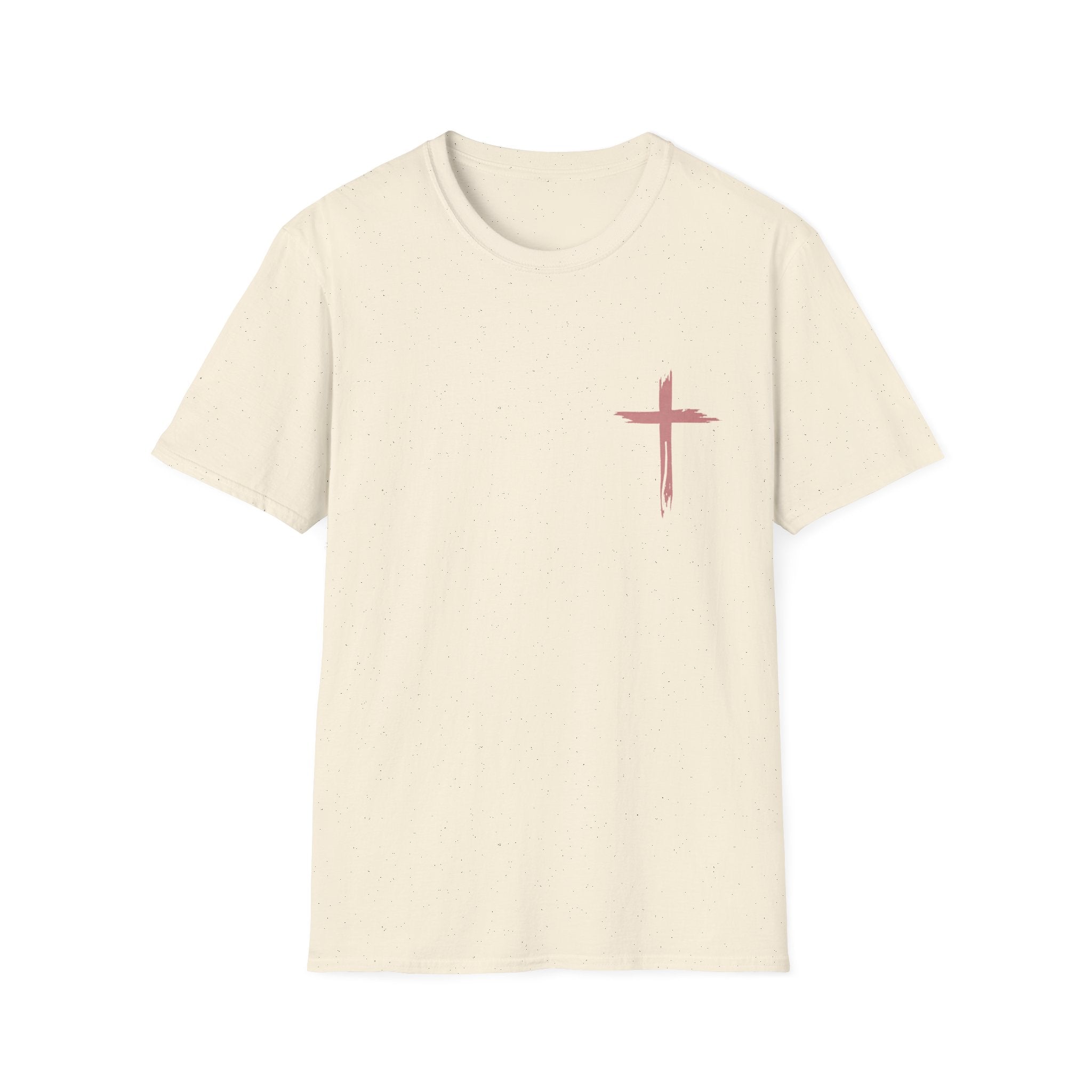 Faith Cross T-Shirt — Christian Faith Graphic Tee with Scripture Text
