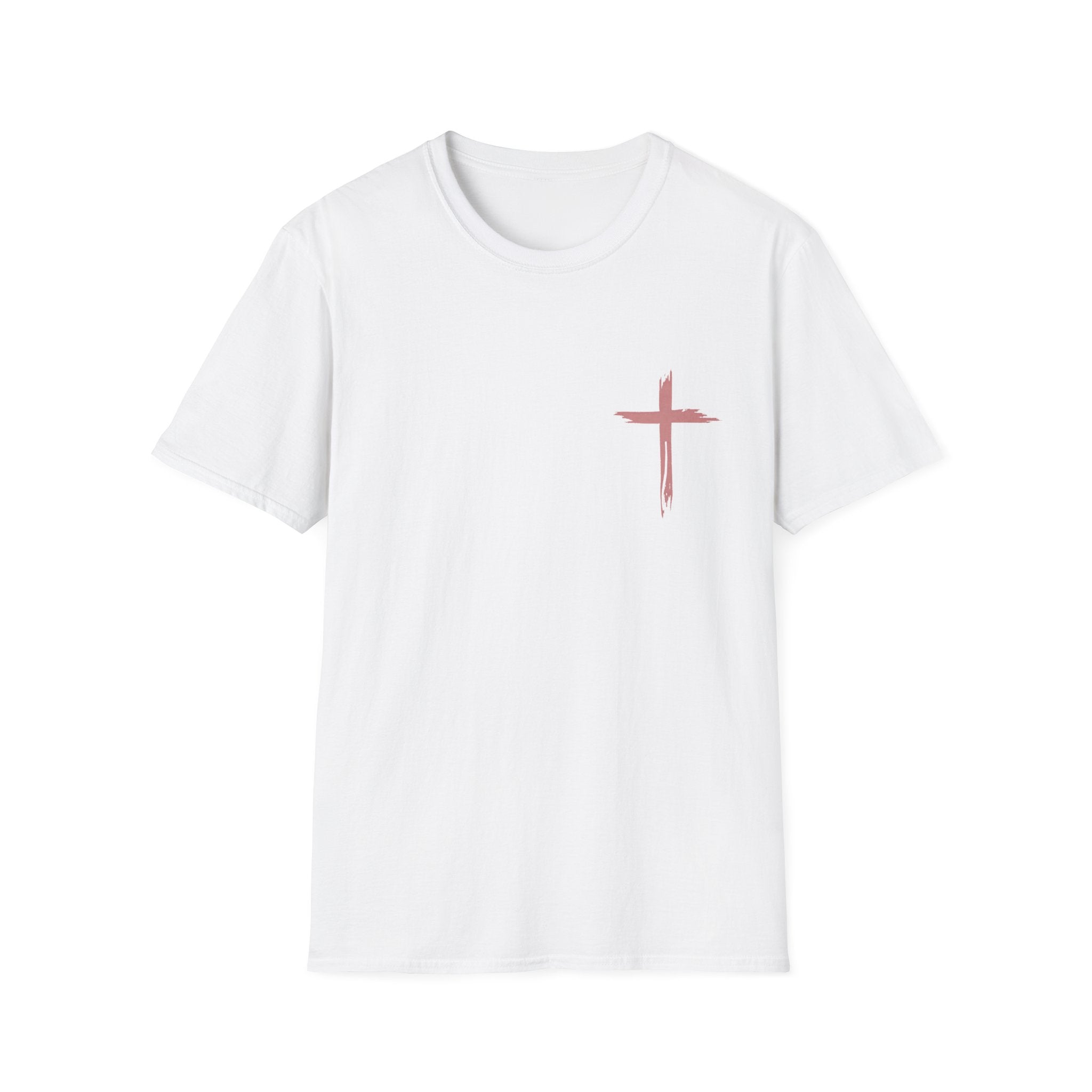 Faith Cross T-Shirt — Christian Faith Graphic Tee with Scripture Text