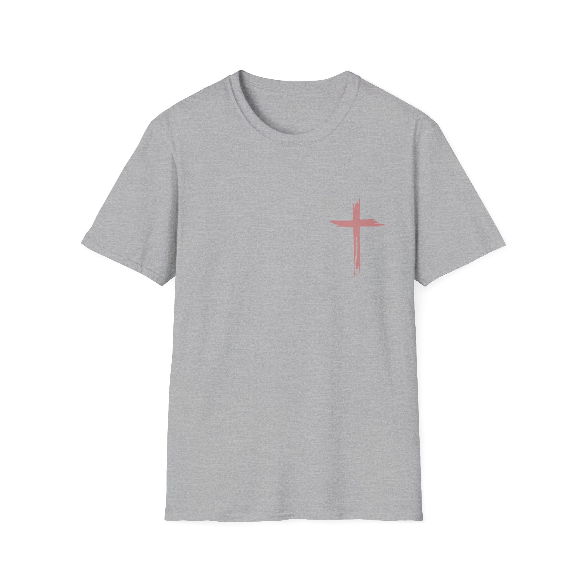 Faith Cross T-Shirt — Christian Faith Graphic Tee with Scripture Text